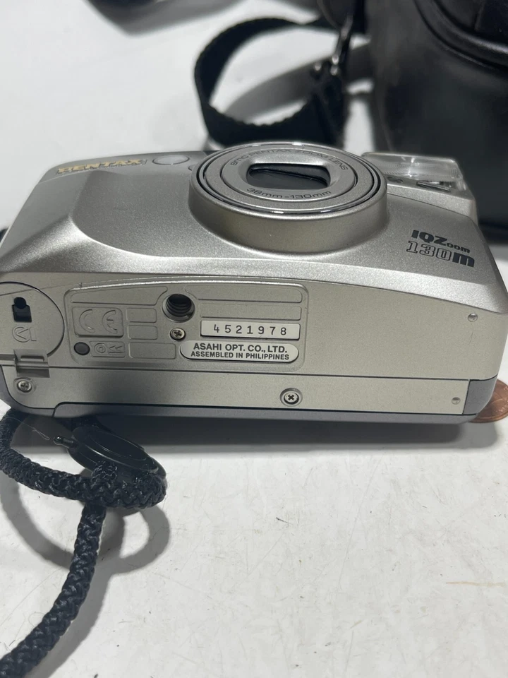 Pentax IQZoom 130M MultiAF W/ Case FOR PARTS OR REPAIR ONLY - Image 4 of 4