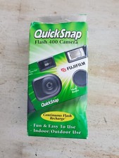 Vintage Fujifilm Fuji Quicksnap Single Use Disposable 35mm Camera Flash 27 Photo