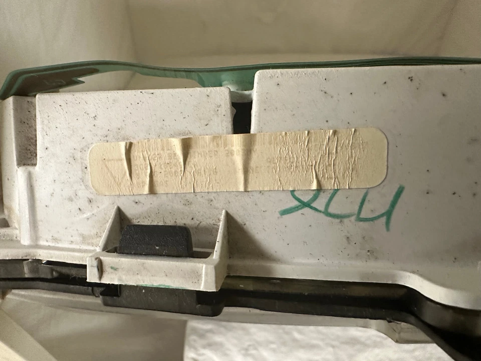 Cuadro de instrumentos velocímetro 03 Ford E150 E250 E350 E450 indicadores 197.332 millas Foto 3 de 3