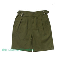 Men Gurkha British Style Shorts Loose Outdoor Casual Retro Short Pants Trousers