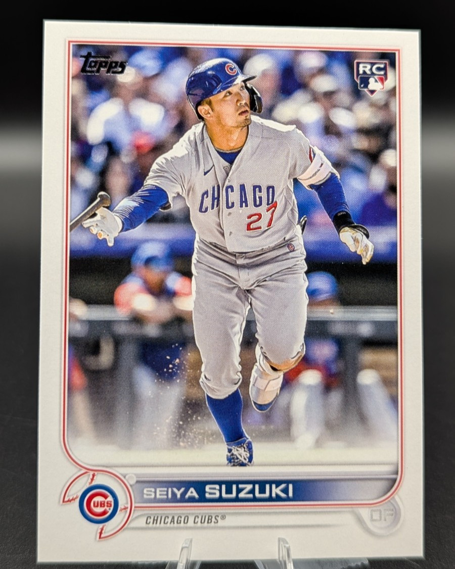 2022 Topps Update Series Baseball Seiya Suzuki Rookie #US250 Chicago Cubs