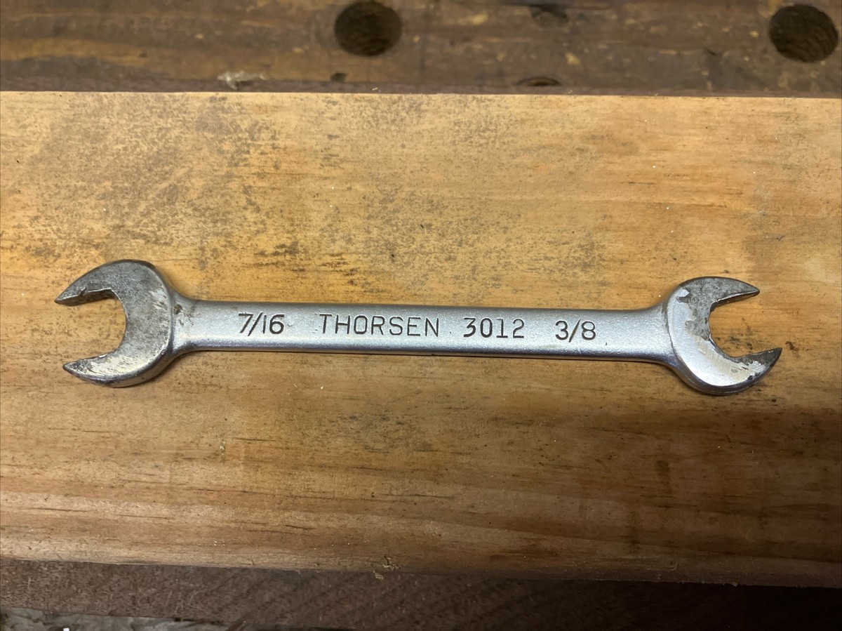 Thorsen DOE Wrench 7/16. And 3/8 No 3012 | eBay