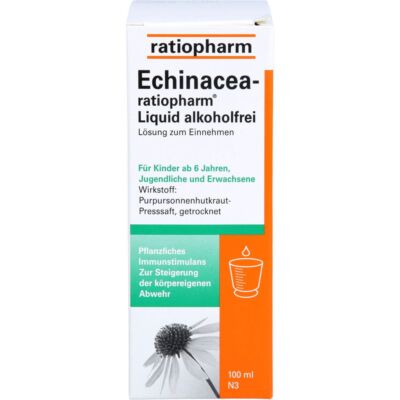 ECHINACEA-RATIOPHARM Liquid alkoholfrei 100 ml PZN01581950
