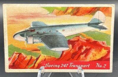 1935 Heinz Famous Airplanes Boeing 247-D Transport 
