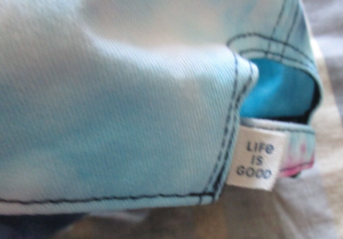 Life is Good Ty Dye Color Baseball Hat Unisex Adults - Picture 2 of 5