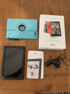 Barnes Noble Nook Hd Plus Tablet 32gb Bundle Deal All Included