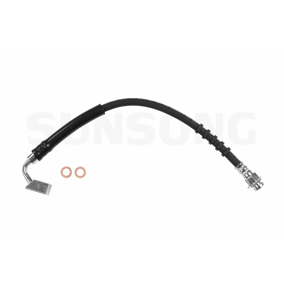 Front Brake Hose Brake Line Fits 1987 1988 1989 1990 1991 1992 1993 Dodge D350 - Image 3 of 4