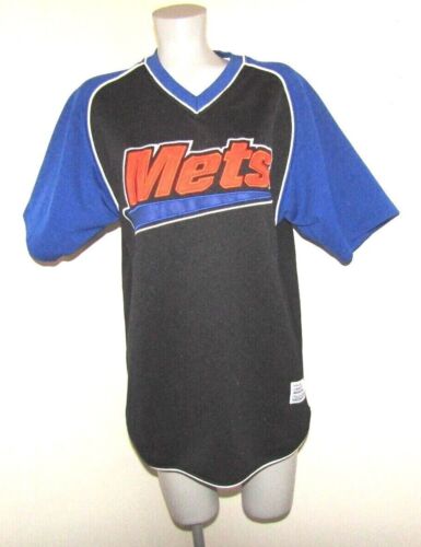 Camiseta deportiva True Fan, MLB New York METS, azul/negro/naranja, para hombre talla mediana, nueva sin etiquetas - Imagen 3 de 10