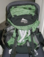Gregory Shasta Mica Green / Black Backpack - Size: Small - Excellent Condition