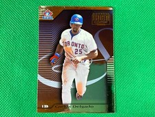 2001 Donruss Signature #23 Carlos Delgado Toronto Blue Jays