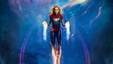 Superheroes captain marvel superheroes Stitched Gaming Mat Desk 11440