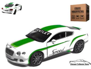 2012 Bentley Continental GT Speed KINSMART Diecast 1:38 White | eBay