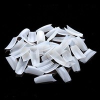 Makartt 500pcs Natural Color Well Less Nail Tips Half Cover Acrylic Uv Gel on sale Makartt 500pcs Natural Color Well Less Nail Tips Half Cover Acrylic Uv Gel on sale