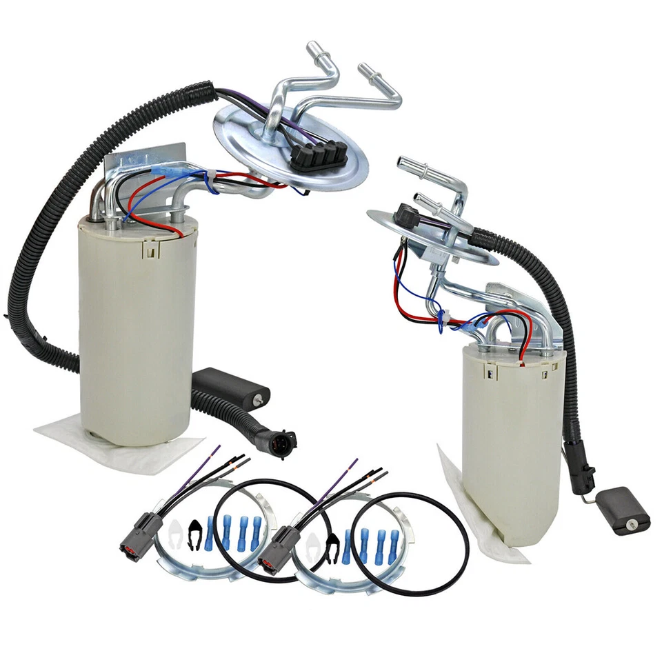 2x Conjunto de Bomba de Combustível Frontal e Traseiro para 1992-1997 Ford F-150 F250 F350 - Imagem 2 de 4