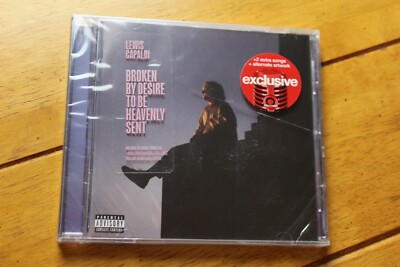 LEWIS CAPALDI ''BROKEN BY DESIRE TO BE HEAVENLY SENT'' CD [NEW] CASE CRACK [25]