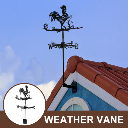 Wetterfahne Windrichtungsanzeiger Dekoration Hahn Modell Wetterfahne - Bild 12 von 16