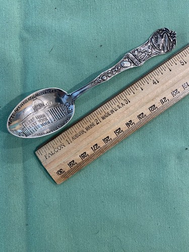 First Capitol of the Confederacy Montgomery Alabama Sterling Spoon (S74) - Picture 12 of 12