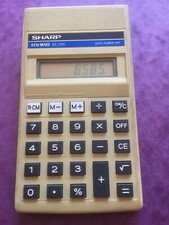 Vintage Sharps Elsimate EL-231 Calculator.