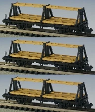 N Scale Tramway JNR Kumu-1000 Toyota Autorack 3 Cars Set w/6 Loads Auto Carrier