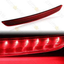 FIT 07-14 AUDI TT MK2 RED LENS LED HIGH LEVEL CENTER THIRD BRAKE TAIL LIGHT LAMP