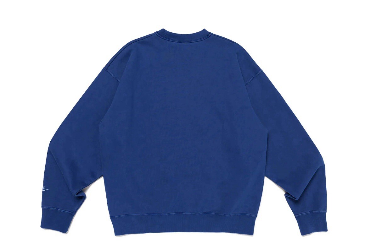Size M - Nike x Nigo NRG Fleece Crew Sweatshirt Navy Blue IN Size M - Nike x Nigo NRG Fleece Crew Sweatshirt Navy Blue IN
