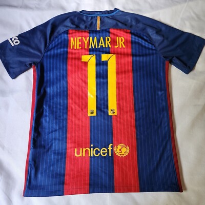 16-17 fcバルセロナのアウェー用ユニフォーム 11番 NEYMAR JR 16-17 fcバルセロナのアウェー用ユニフォーム 11番 NEYMAR JR