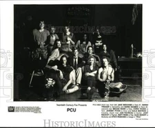1994 Press Photo Actor Jake Beecham and co stars in the film "PCU" - lrp18369