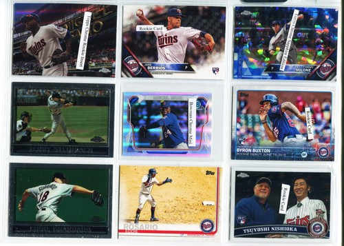 Twins, Byron Buxton, Max Kepler, Arraez, Correa, Berrios, Rookie 216 Card Lot #A - Picture 11 of 24