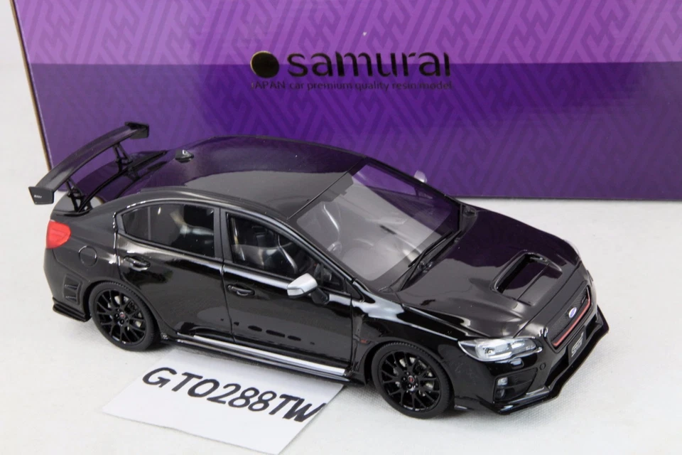 Kyosho 1:18 scale Subaru WRX STI S207 NBR Challenge Package - Black(L.E 400pcs) - Image 2 of 4