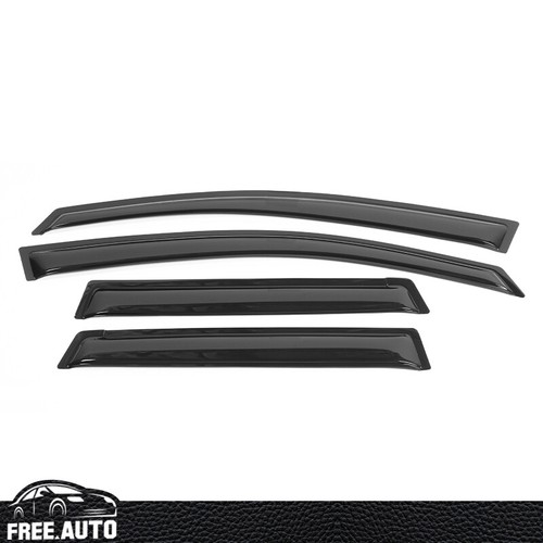 Fits 07-08 Honda Fit GD3 Window Visors Rain Sun Guard Deflector 4Pcs Set Acrylic - Picture 3 of 9