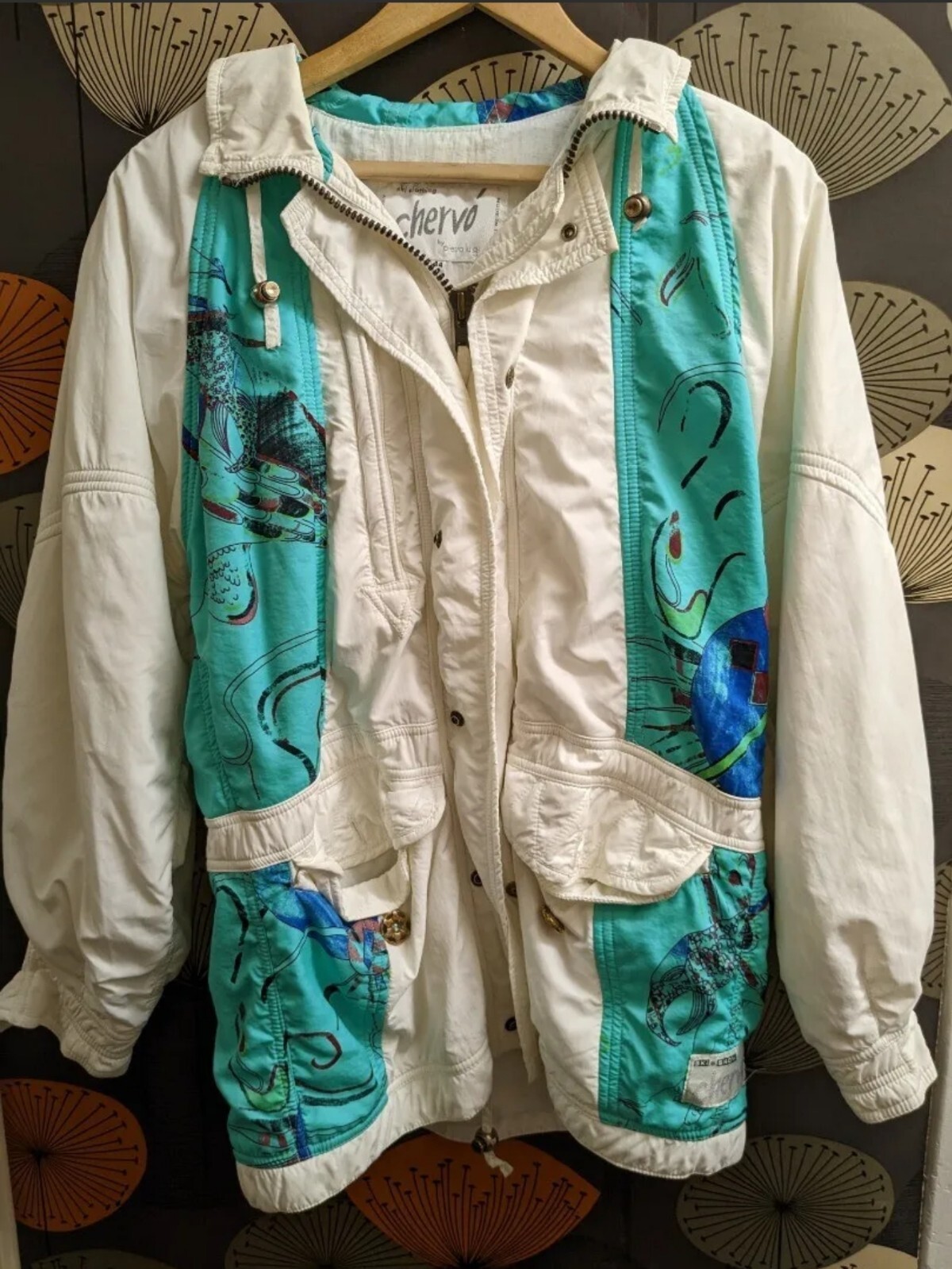 Chaqueta de esquí/nieve Chervo by Pietro Luigi vintage años 80 talla EU 44