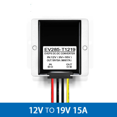 DC-DC 12V to 19V 285W 15A Power Step-Up Module 12V UP 19V DC Boost converter