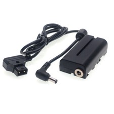 Astro SmallHD 702 and Vaxis Monitor Power Cord NP-F550/F570/F970 Power Coupler