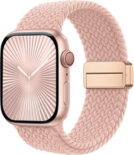 Braided Stretchy Band Compatible for Apple Watch Bands for Women Men