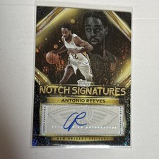 2025 Topps Basketball Antonio Reeves Topps Notch Signatures Autograph Gold