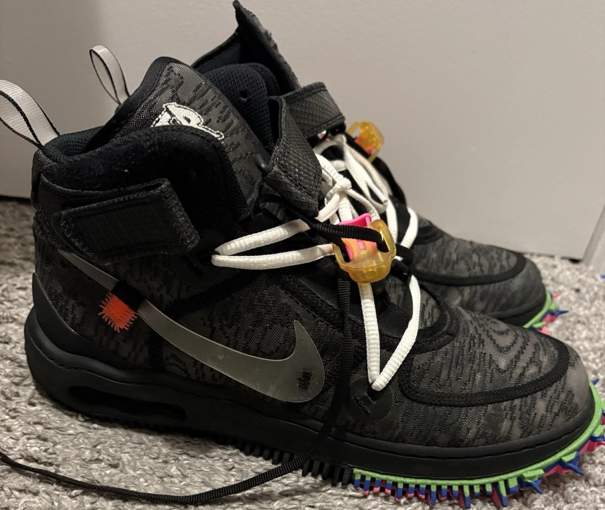 Nike Air Force 1 x Off-White Black 2022 for Sale | Authenticity