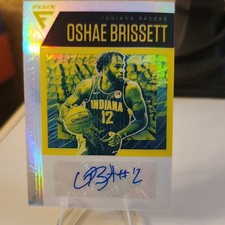 2020-21 Panini Flux Signatures Prizm Autograph - Oshae Brissett #FLS-OSH Pacers