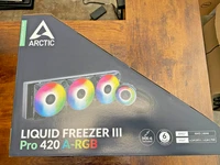 ARCTIC Liquid Freezer III Pro 420 A-RGB - PC Water Cooler AIO Cooling CPU