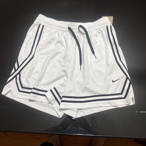 Nike women’s medium basketball shorts white brand new - Picture 1 of 8