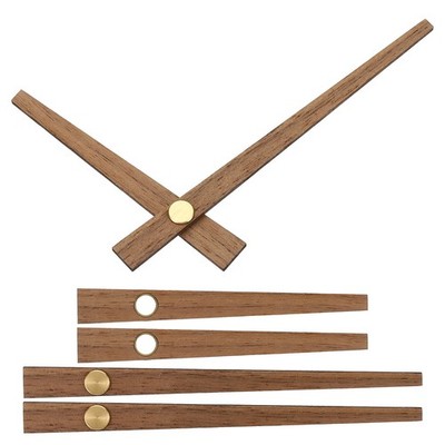 Clock Hands Kit, 3 Set Wooden Mechanism Clock Hand Parts for 10 Inch Clock, A1