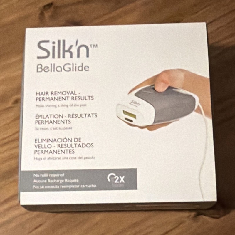 Silk'n BellaGlide IPL Hair Removal Device Skin Sensor, Legs Arms Face