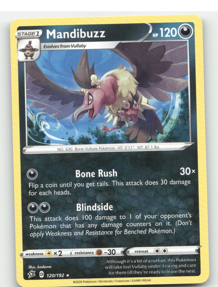 Mandibuzz - 120/192 - [SWSH02] - NM