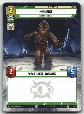Gungi - Finding Himself (Hyperspace) Uncommon Legends of the Force 357 NM