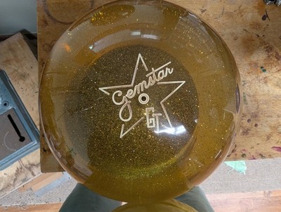 clear gemstar gt bowling ball undrilled 