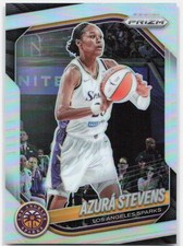 2025 Panini Prizm WNBA #64 Azura Stevens Silver Prizms Los Angeles Sparks