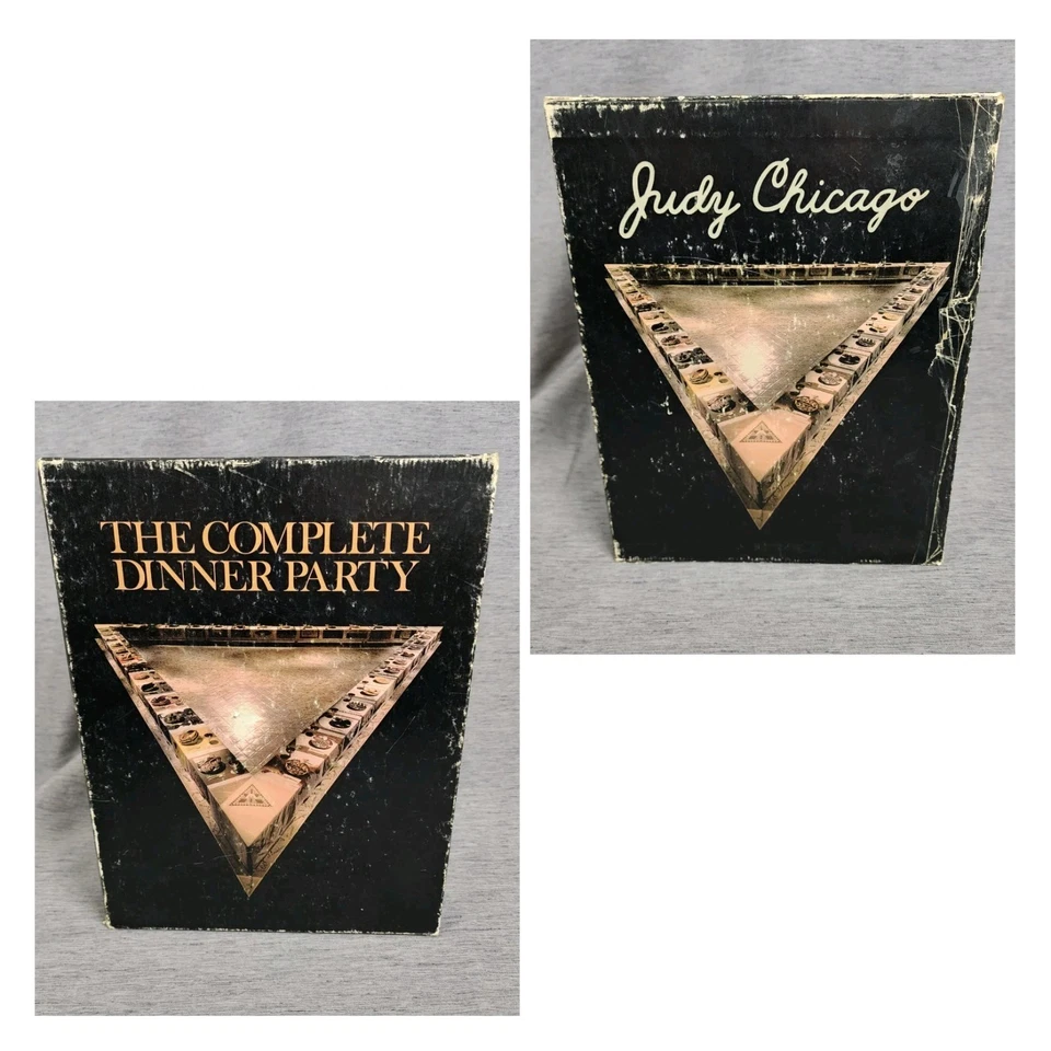 Полный бокс-сет для ужина вечеринки символ наследия рукоделие искусство Джуди Чикаго - Изображение 2 из 4