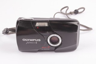 Olympus MJU II Compact Point & Shoot Film Camera w/ 35mm F/2.8 Lens