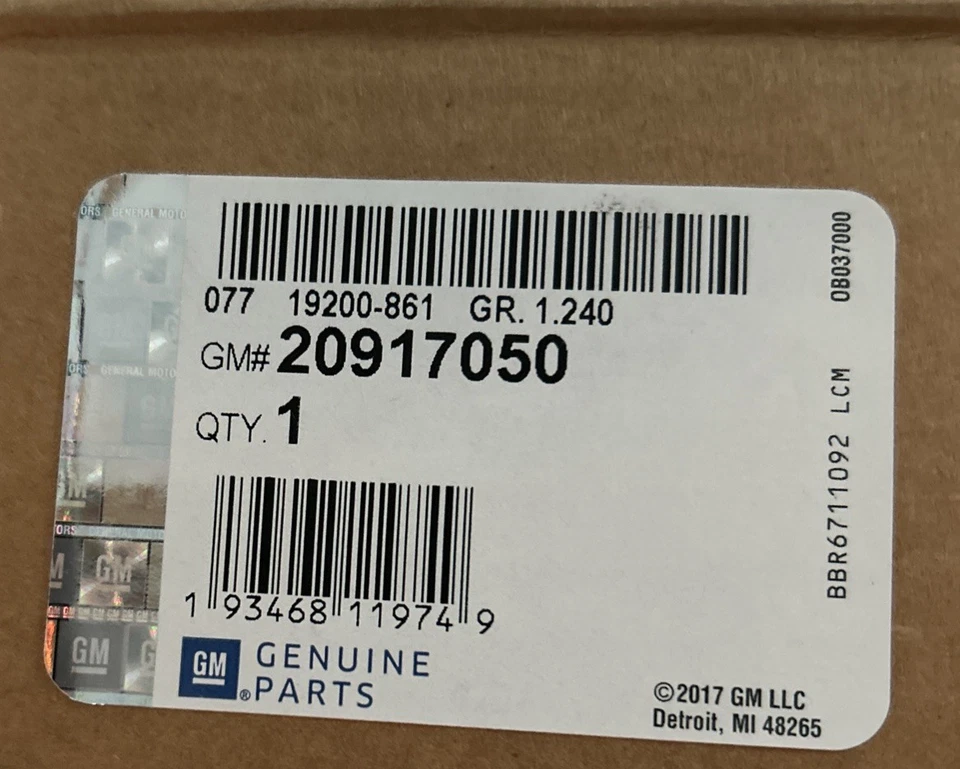 Reservatório de líquido de arrefecimento genuíno GM 20917050 Chevy Buick Pontiac 3.4L 3.8L 04-11 SeeInf - Imagem 4 de 4