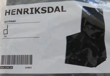 Henriksdal IKEA chair cover 504.379.14 DJUPARP Dark Green Long slip