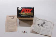 FOX 40BBRC WITH LAPPED IRON PISTON AND MUFFLER R/C ENGINE NEW